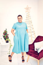 Load image into Gallery viewer, Valencia Dress - Aqua Blue (Sold out)